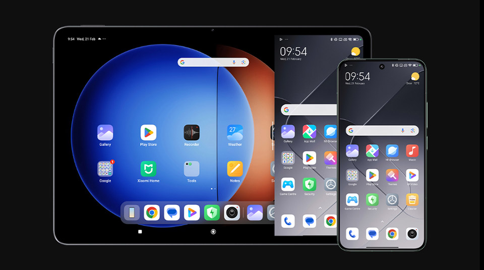 Xiaomi Pad 6S Pro smartphone sync